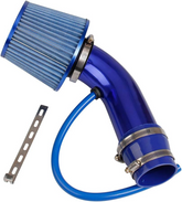 3'' Universal Car Cold Air Intake Filter Induction Pipe Kit Aluminum Power Flow Hose System